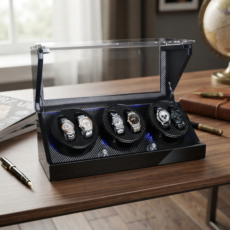 Remontoir Automatique 6 Montres – Prélude Doré