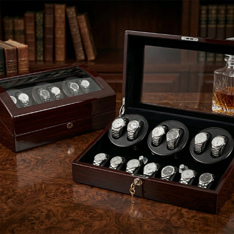 Remontoir Automatique 6 Montres – Rotation Noble