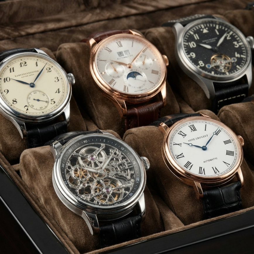 Boîte à Montres 8 Montres – Coffre du Gentleman